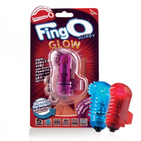 The Screaming O FingO Glow Finger Vibe