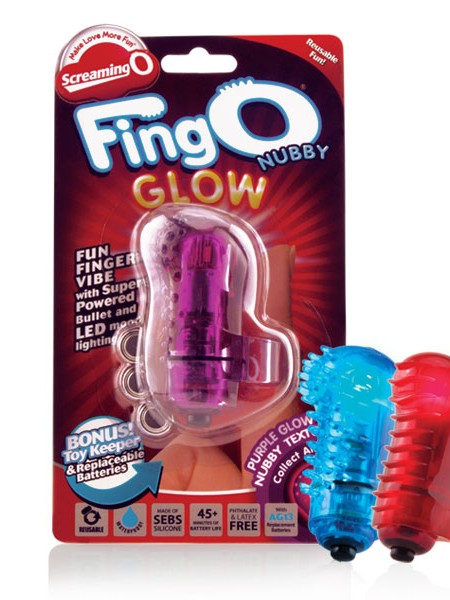 The Screaming O FingO Glow Finger Vibe