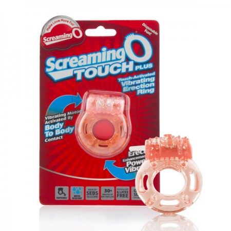 The Screaming O Touch Plus Vibrating Erection Ring
