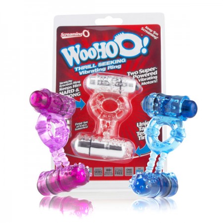 Screaming O Woo Hoo Dual-Vibrating Ring