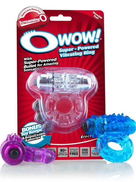 O Wow super-powered vibrating ring The Screaming O Wow super-powered vibrating ring