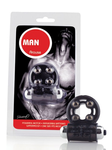 O Man Arouse The Screaming O O Man Arouse cock ring
