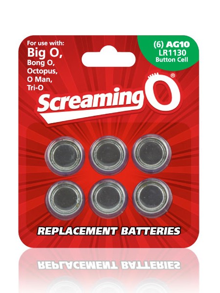 The Screaming O AG10 Batteries