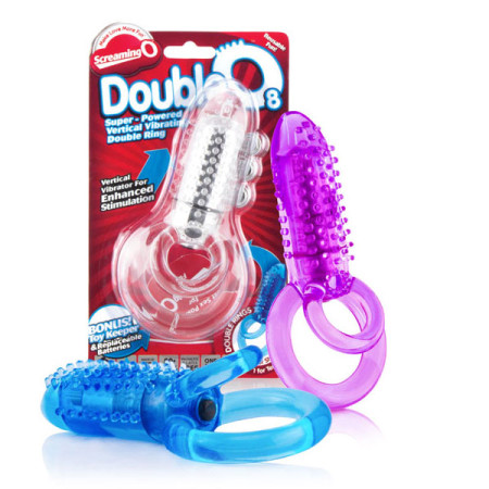 Double O8 Vibrating Ring