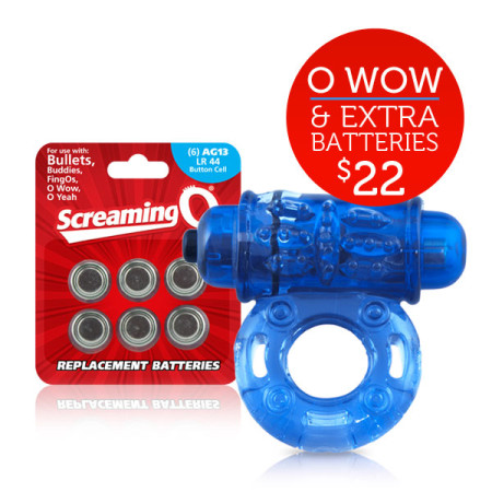 O Wow & Extra Batteries for only $22!